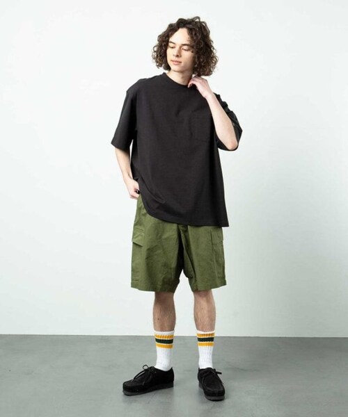 FREAK'S STORE（フリークスストア）の「CARGO SHORTS（パンツ・ブラック/オリーブ/その他/柄１・S）」の7枚目の写真