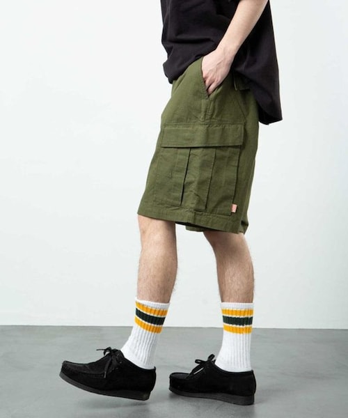 FREAK'S STORE（フリークスストア）の「CARGO SHORTS（パンツ・ブラック/オリーブ/その他/柄１・S）」の11枚目の写真