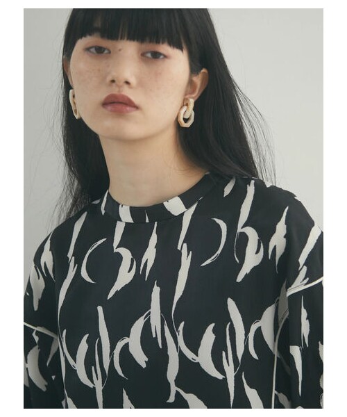 Green　Parks（グリーンパークス）の「【予約】armonia.ペチ付きウエスト紐柄ワンピース（ワンピース/ドレス・オフホワイト/ブラック・F）」の7枚目の写真