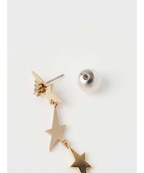 MAYU 片耳用ピアス MAYU（マユ） ピアス 「MAYU」スター 片耳ピアス レディース