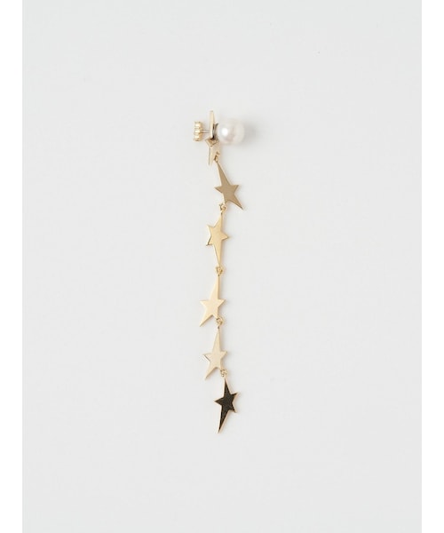 ＜MAYU＞スター 片耳ピアス　2点セット MAYU（マユ）の「2way star ピアス（片耳用）（）」 - WEAR