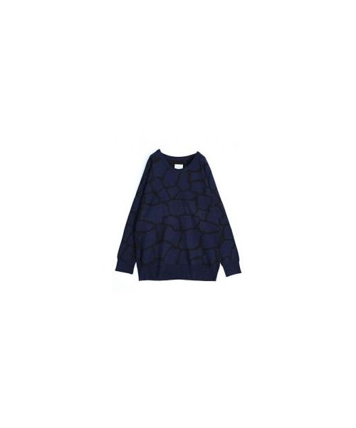 SHAREEF GIRAFFE JQ KNIT DOLMAN L/S ニット トップス SHAREEF GIRAFFE JQ KNIT DOLMAN L/S ニット