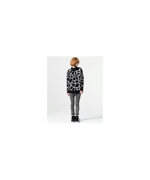 トップス SHAREEF GIRAFFE JQ KNIT DOLMAN L/S ニット