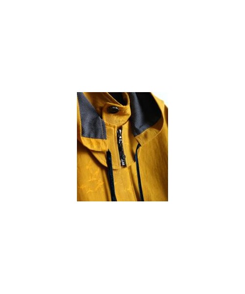 SHAREEF（シャリーフ）の「GROSGRAIN JQ HUUDED BLOUSON（ジャケット/アウター・メンズ・YLW/GRN/BLK・1/2）」の10枚目の写真