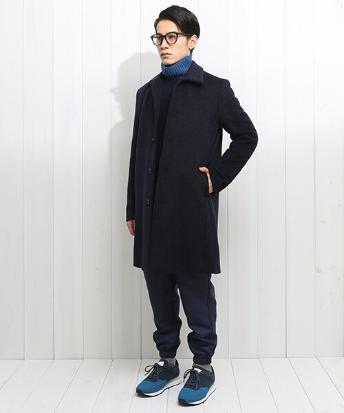 STUDIOUS カシミヤシャギーステンカラーコート STUDIOUS（ステュディオス）の「STUDIOUS カシミヤシャギー