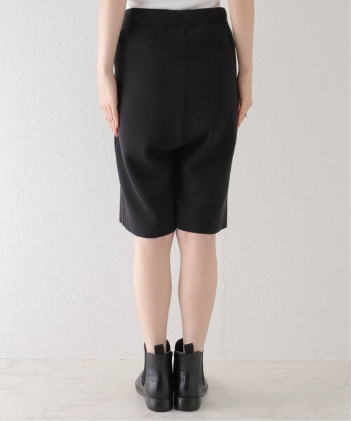 Co/Ace スムースハーフパンツ　ブラック plage（プラージュ）の「Co/Ace スムースハーフパンツ（）」 - WEAR