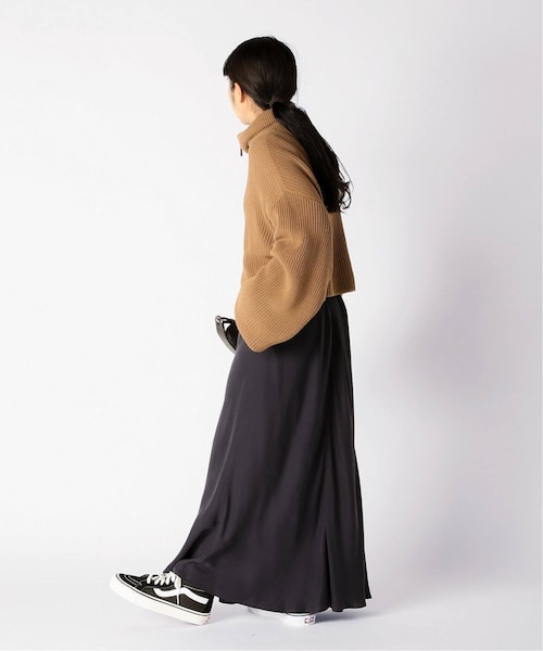AP STUDIO - ✴︎新品✴︎ AP STUDIO オーヴァルスクエアハーフジップクロップドニット AP STUDIO（エーピーストゥディオ）の「《予約》【OVAL SQUARE
