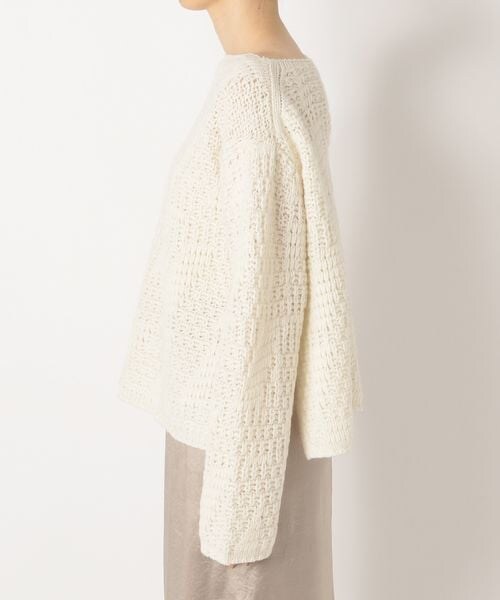 まる　BABYLONE ブークレーボートネックプルオーバー BABYLONE｜ブークレボートネックプルオーバー | Rakuten Fashion