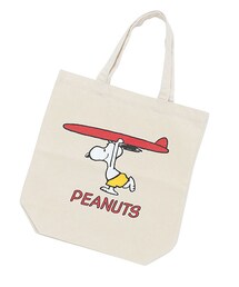 MUVEIL WORK | スヌーピープリントトートバッグ(その他)