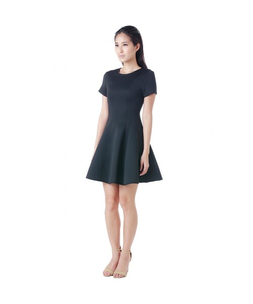 KLARRA(クラーラ)の「Malone Scuba Dress in Fandango(その他・レディース・Fandango/Black/Lemon Chiffon・XS/S/M/L)」の2枚目の写真