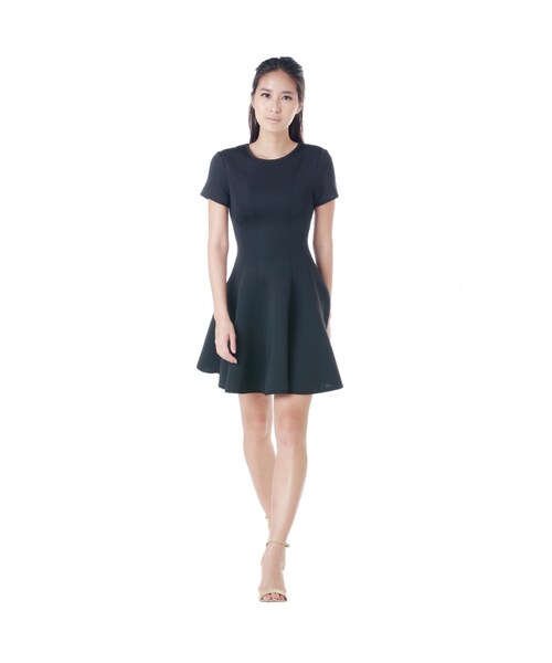 KLARRA(クラーラ)の「Malone Scuba Dress in Fandango(その他・レディース・Fandango/Black/Lemon Chiffon・XS/S/M/L)」の4枚目の写真