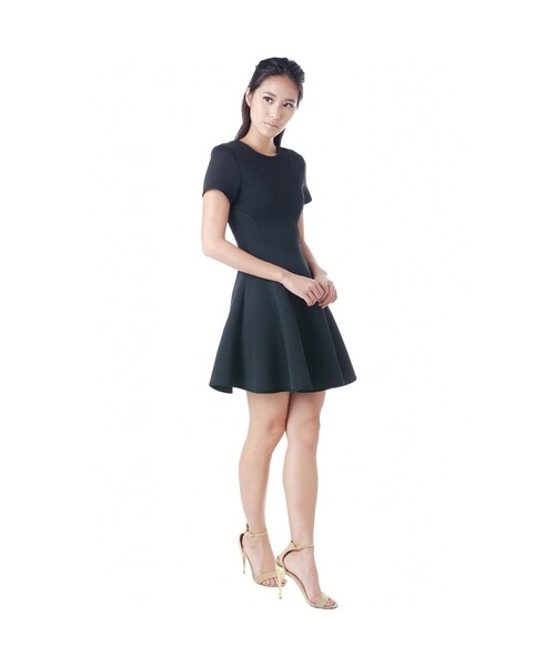 KLARRA(クラーラ)の「Malone Scuba Dress in Fandango(その他・レディース・Fandango/Black/Lemon Chiffon・XS/S/M/L)」の6枚目の写真