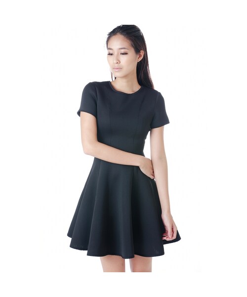 KLARRA(クラーラ)の「Malone Scuba Dress in Fandango(その他・レディース・Fandango/Black/Lemon Chiffon・XS/S/M/L)」の8枚目の写真