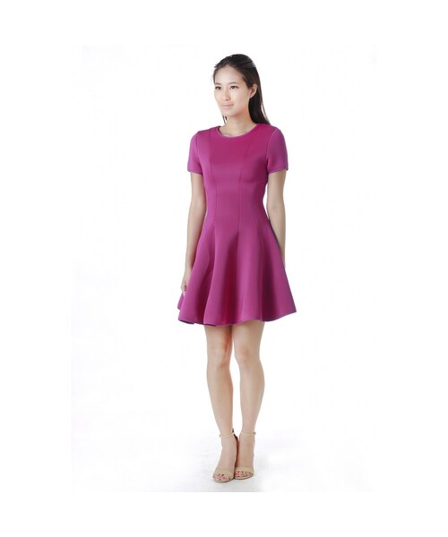 KLARRA(クラーラ)の「Malone Scuba Dress in Fandango(その他・レディース・Fandango/Black/Lemon Chiffon・XS/S/M/L)」の1枚目の写真