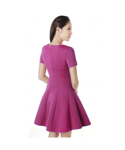 KLARRA(クラーラ)の「Malone Scuba Dress in Fandango(その他・レディース・Fandango/Black/Lemon Chiffon・XS/S/M/L)」の12枚目の写真