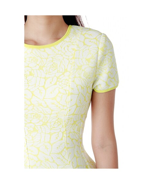 KLARRA(クラーラ)の「Malone Scuba Dress in Fandango(その他・レディース・Fandango/Black/Lemon Chiffon・XS/S/M/L)」の15枚目の写真