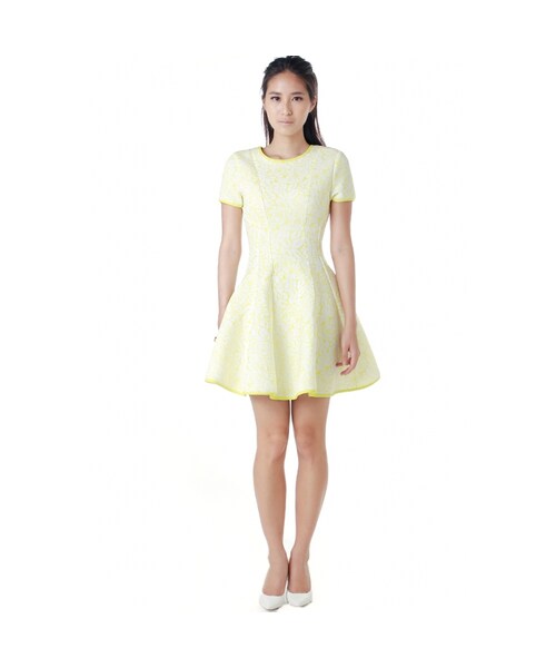 KLARRA(クラーラ)の「Malone Scuba Dress in Fandango(その他・レディース・Fandango/Black/Lemon Chiffon・XS/S/M/L)」の17枚目の写真