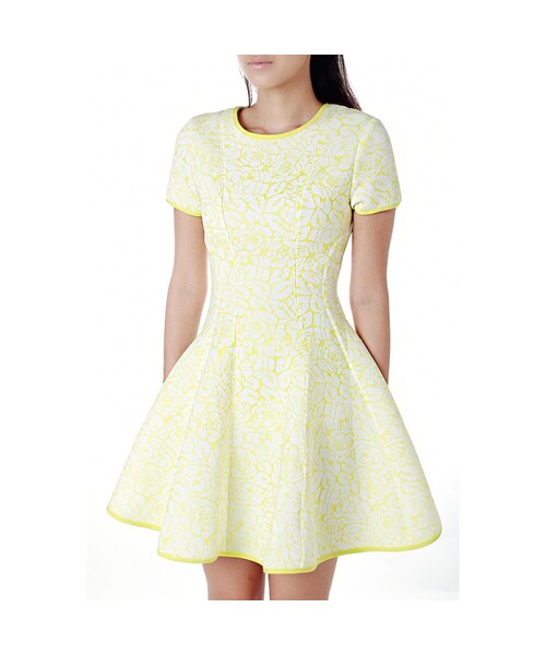 KLARRA(クラーラ)の「Malone Scuba Dress in Fandango(その他・レディース・Fandango/Black/Lemon Chiffon・XS/S/M/L)」の20枚目の写真