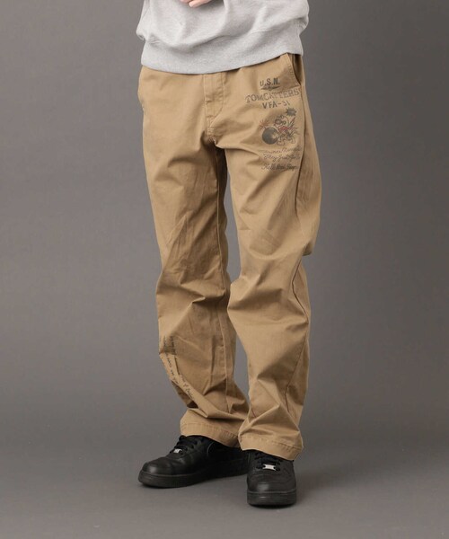 AVIREX(アヴィレックス)の「チノパンツ トムキャッター / CHINOS PANTS TOMCATTER(パンツ・カーキ/オリーブ・M/L/XL/2XL)」の4枚目の写真