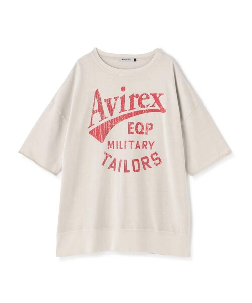 AVIREX(アヴィレックス)の「≪直営店限定≫PRODUCT DYEING VINTAGE T-SHIRT/ プロダクトダイヴィンテージTシャツ(トップス・ライトグレー/ライトグリーン/チャコール・F)」の3枚目の写真