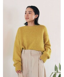 Ungrid | カラーモヘア混ルーズニット(ニット/セーター)