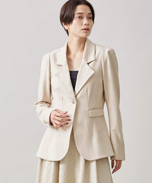 AMERI vintage アメリ ジャケット フレアシャツセット オケージョン Ameri（アメリ）の「JACKET WITH FLARE SHIRT（テーラードジャケット