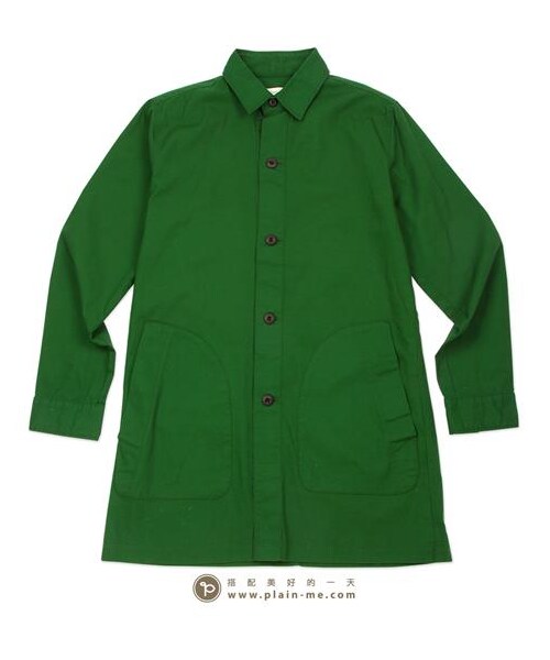 Audience(オーディエンス)の「日本製純棉織紋ShopCoat(その他・メンズ・黃/綠/橘/藍・S/M/L)」の6枚目の写真