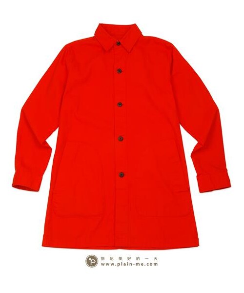 Audience(オーディエンス)の「日本製純棉織紋ShopCoat(その他・メンズ・黃/綠/橘/藍・S/M/L)」の10枚目の写真