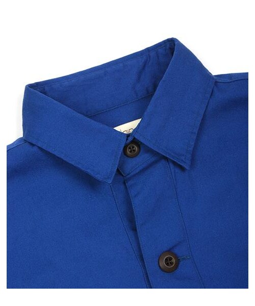 Audience(オーディエンス)の「日本製純棉織紋ShopCoat(その他・メンズ・黃/綠/橘/藍・S/M/L)」の18枚目の写真