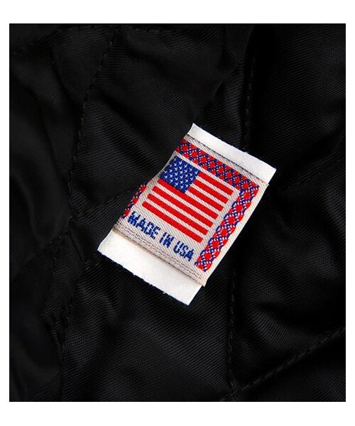 Golden Bear（ゴールデンベア）の「GoldenBear經典皮革拼接棒球外套（その他・メンズ・灰/黑・XS）」の12枚目の写真