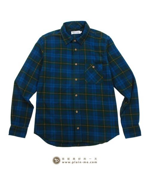 grn（ジーアールエヌ）の「經典格紋襯衫（その他・メンズ・紅/黃/藍・S/M/L）」の8枚目の写真