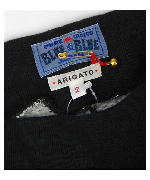 BLUE BLUE JAPAN（ブルーブルージャパン）の「BLUE BLUE SLIM RIB PANTS（パンツ・メンズ・黑・S/M）」の4枚目の写真