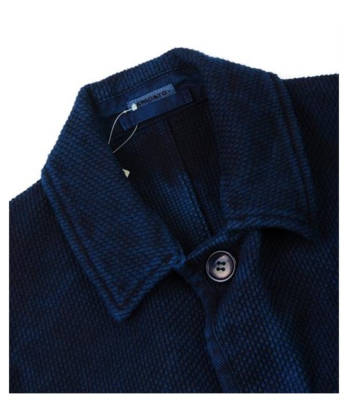 BLUE BLUE JAPAN（ブルーブルージャパン）の「BLUE BLUE 藍染SASHIKO（その他・メンズ・藍・S/M）」の2枚目の写真