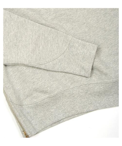 plain-me（プレインミー）の「羅紋Curve剪裁拉鍊飾邊衛衣（その他・メンズ・深藍/麻花灰・S/M/L）」の9枚目の写真