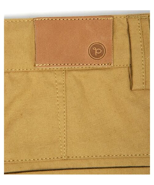 plain-me(プレインミー)の「羅紋拼接縮口長褲(パンツ・メンズ・卡其/軍綠・S/M/L)」の2枚目の写真