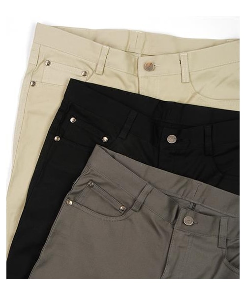 plain-me（プレインミー）の「低腰小直筒合身長褲（パンツ・メンズ・卡其/灰/黑・S/M/L）」の2枚目の写真