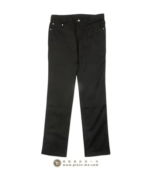 plain-me（プレインミー）の「低腰小直筒合身長褲（パンツ・メンズ・卡其/灰/黑・S/M/L）」の12枚目の写真