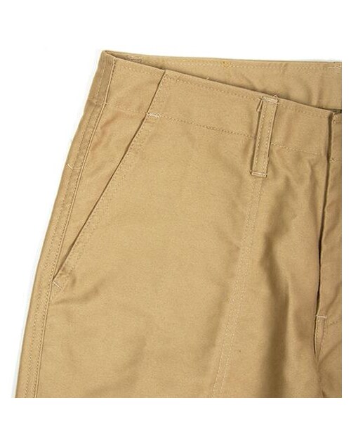 plain-me（プレインミー）の「軍風口袋九分褲（パンツ・メンズ・卡其/軍綠・S/M/L）」の3枚目の写真