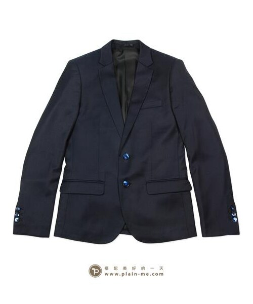 plain-me（プレインミー）の「經典雙釦成套西裝外套（その他・メンズ・灰/深藍/黑・S/M/L）」の9枚目の写真