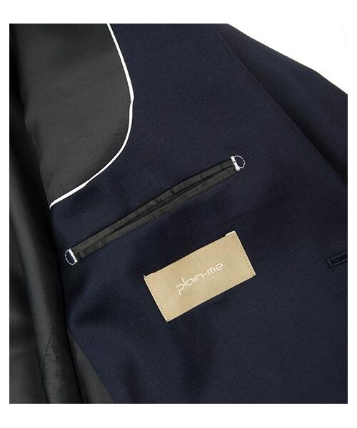 plain-me（プレインミー）の「經典雙釦成套西裝外套（その他・メンズ・灰/深藍/黑・S/M/L）」の11枚目の写真