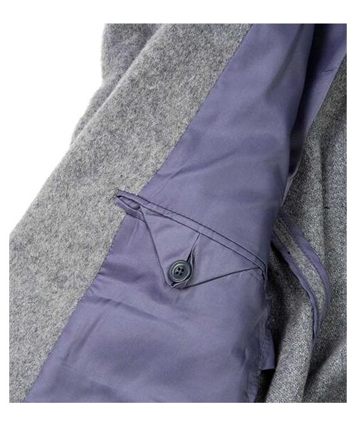 plain-me（プレインミー）の「經典毛料圍巾領單釦西裝外套（その他・メンズ・卡其/淺灰・S/M/L）」の11枚目の写真