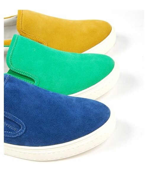 plain-me（プレインミー）の「麂皮多彩Slip on 休閒鞋（その他・メンズ・黃/綠/藍・EUR39/EUR40/EUR41/EUR42/EUR43）」の9枚目の写真