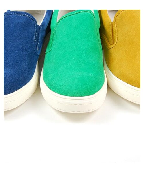 plain-me（プレインミー）の「麂皮多彩Slip on 休閒鞋（その他・メンズ・黃/綠/藍・EUR39/EUR40/EUR41/EUR42/EUR43）」の8枚目の写真