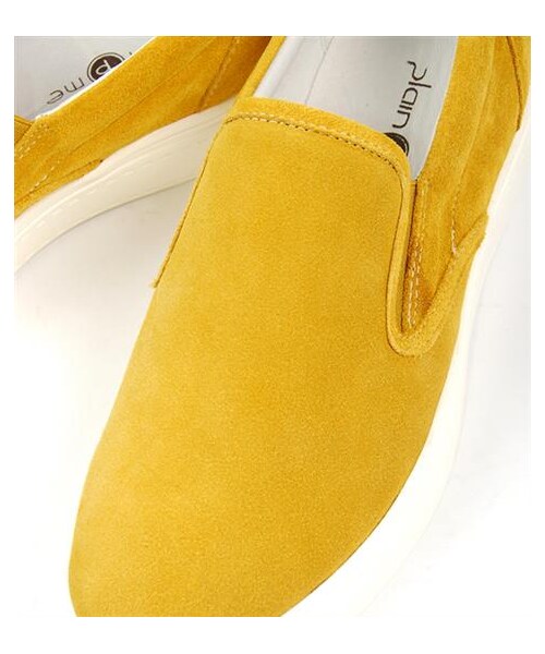 plain-me（プレインミー）の「麂皮多彩Slip on 休閒鞋（その他・メンズ・黃/綠/藍・EUR39/EUR40/EUR41/EUR42/EUR43）」の6枚目の写真