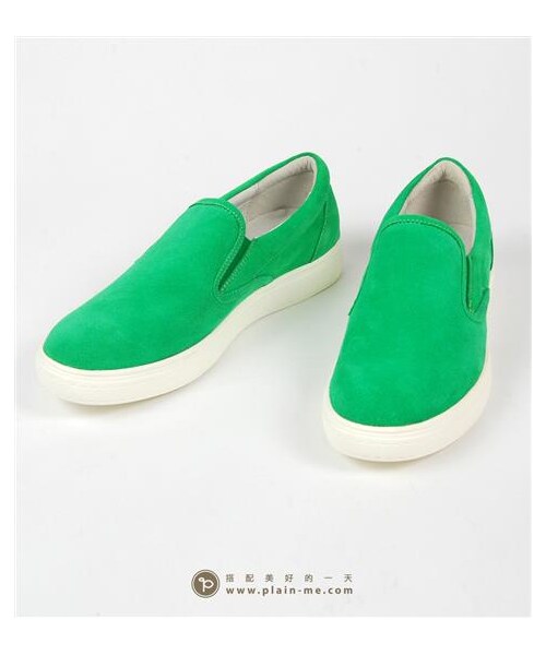 plain-me（プレインミー）の「麂皮多彩Slip on 休閒鞋（その他・メンズ・黃/綠/藍・EUR39/EUR40/EUR41/EUR42/EUR43）」の11枚目の写真