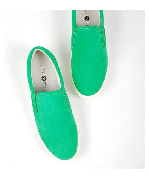 plain-me（プレインミー）の「麂皮多彩Slip on 休閒鞋（その他・メンズ・黃/綠/藍・EUR39/EUR40/EUR41/EUR42/EUR43）」の13枚目の写真