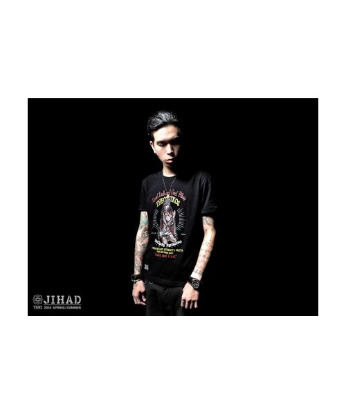 TAKI（タキ）の「TAKI 14 S/S Theotokos Tee（その他・メンズ・麻白/黑/深麻紅/深麻黑・S/M/L/XL）」の6枚目の写真