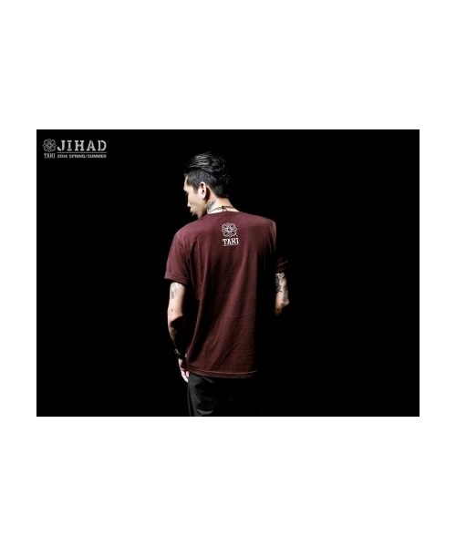 TAKI（タキ）の「TAKI 14 S/S Theotokos Tee（その他・メンズ・麻白/黑/深麻紅/深麻黑・S/M/L/XL）」の10枚目の写真