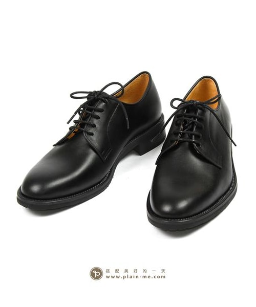 plain-me(プレインミー)の「復古Plain-Toe皮鞋(その他・メンズ・黑・EUR39/EUR40/EUR41/EUR42/EUR43)」の1枚目の写真