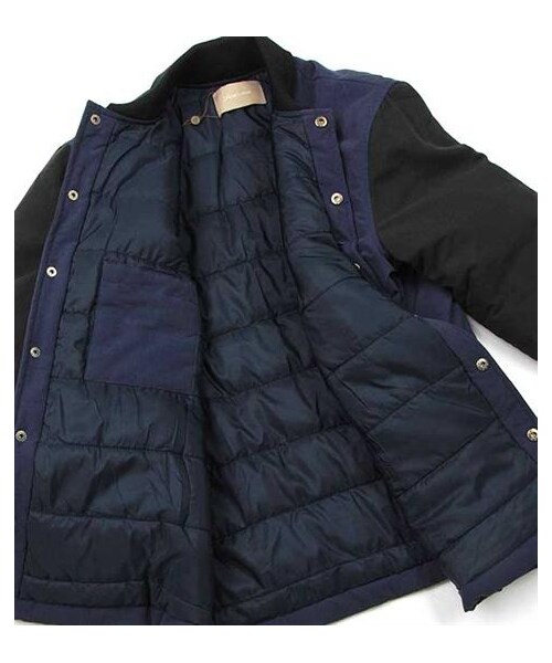 plain-me（プレインミー）の「雙色拼接棒球外套（その他・メンズ・深藍/綠・S/M/L）」の5枚目の写真